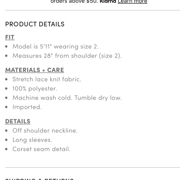 Torrid Stretch Lace Off Shoulder Corset Seamed Long Sleeve Top - Picture 5 of 9